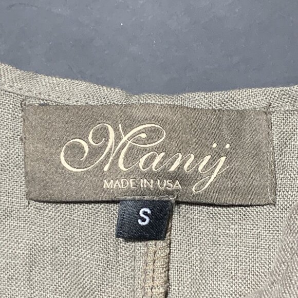 Avant Garde Grunge Long Maxi Dress Women’s Sz M Lagenlook Linen Draped Rick - Picture 11 of 11